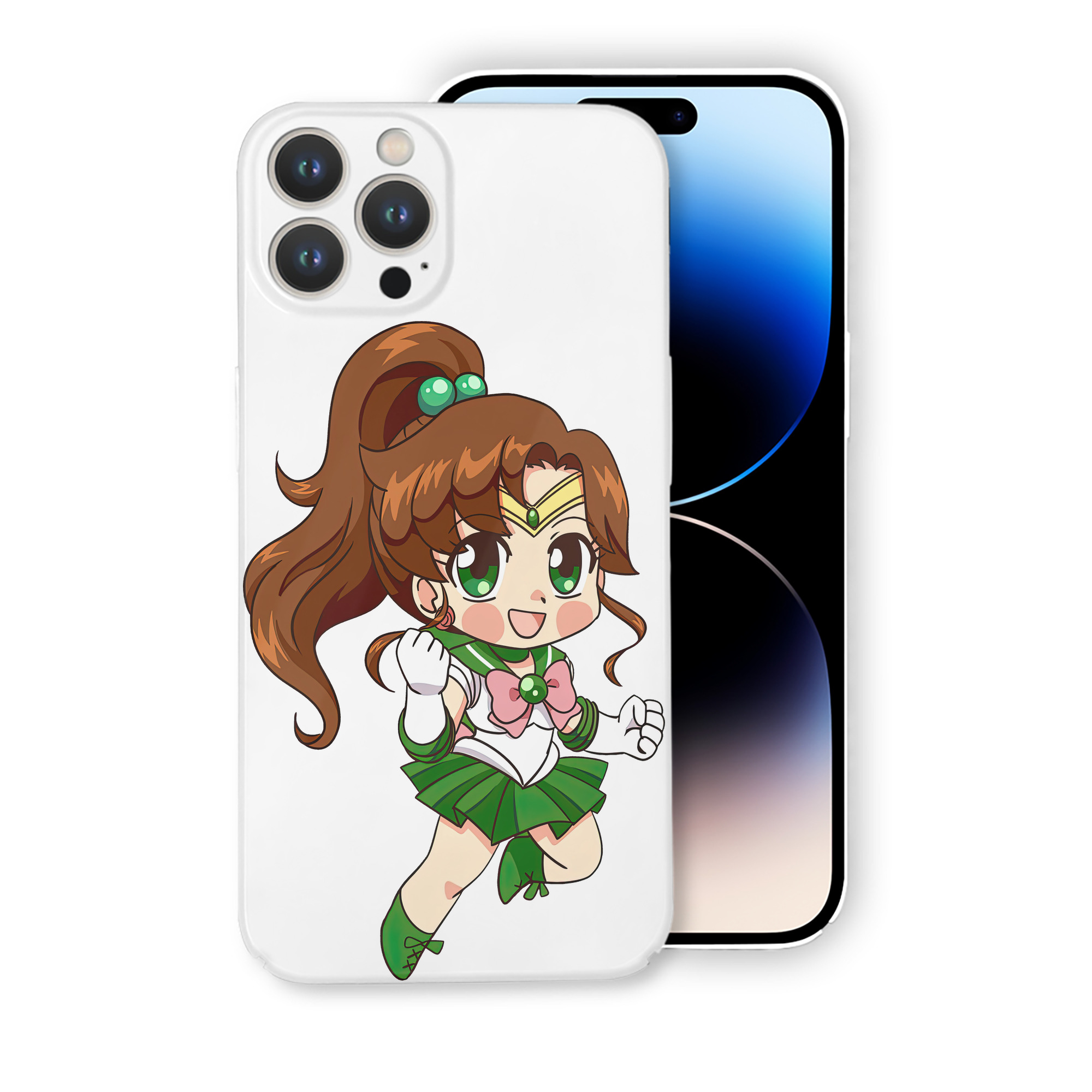 （画像用） 美少女戦士セーラームーン 木野 まこと きの まこと Sailor Moon Kino Makoto （セーラージュピター；Sailor Jupiter） 【iPhone 14シリーズ対応】ハードケース